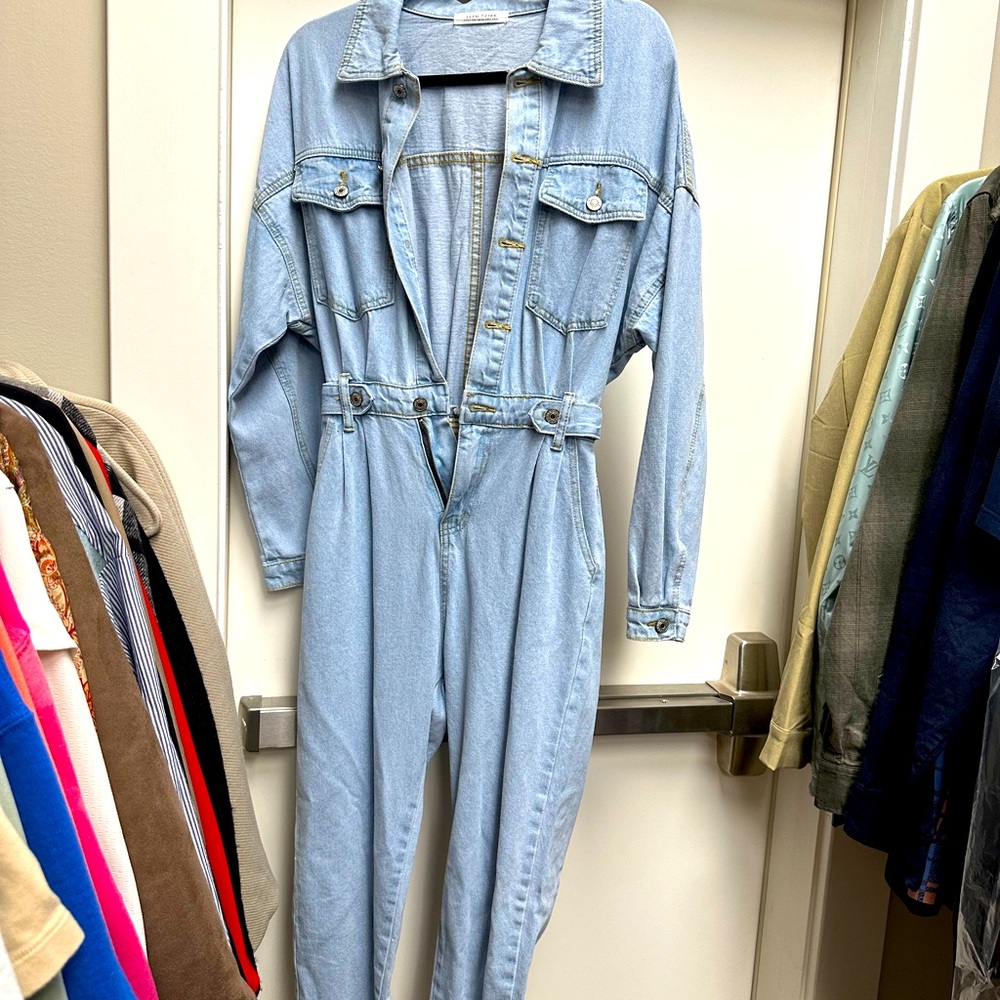 12th tribe, Jean jumpsuit, light wash